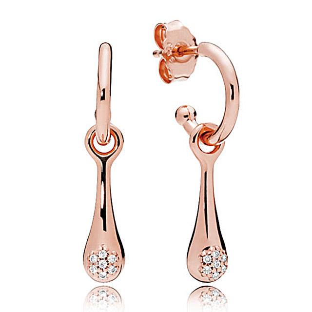 Серьги из стерлингового серебра 925 пробы Allure Of Faith Signature Circles Moments, очаровательные серьги-кольца с двойным кольцом для женщин, модные украшения