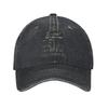 EMC Science Equation Baseball Caps Vintage Distressed Denim Washed Nerd Sun Cap Unisex Women Outdoor Golf Adjustable Fit Hats Cap