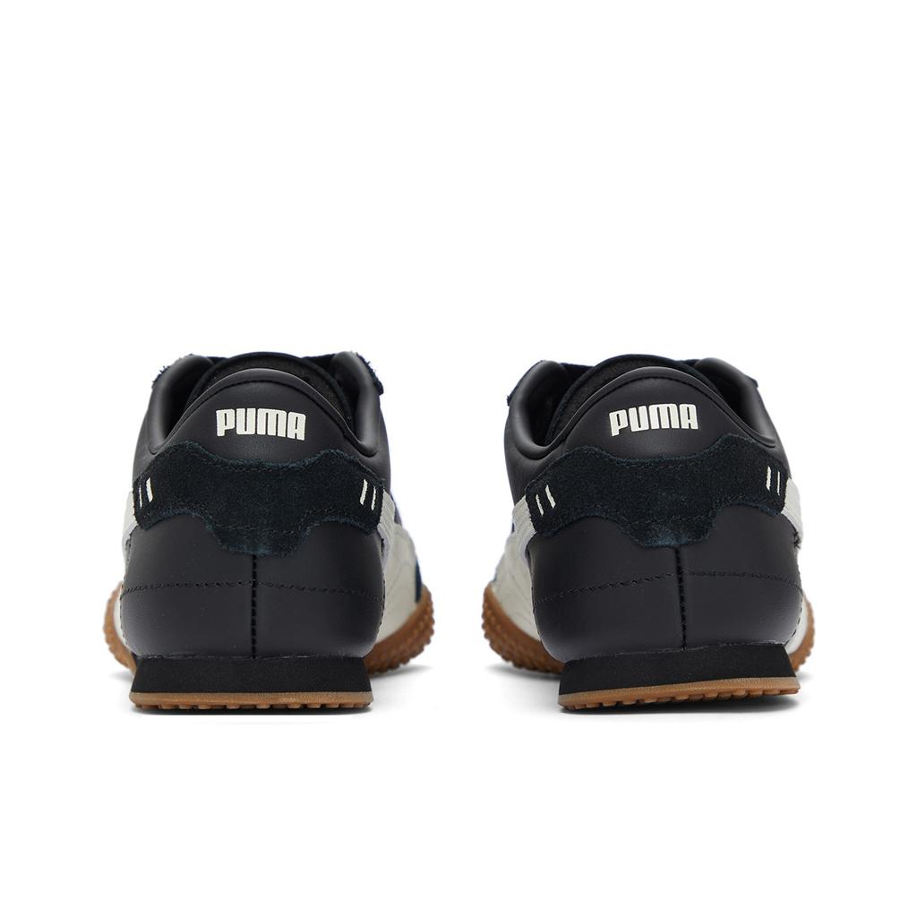 Puma Bella Ut Кожа Мода Универсальные Удобные Тренировочные Низкие Повседневные Кроссовки Унисекс Черные Белые 402186-08