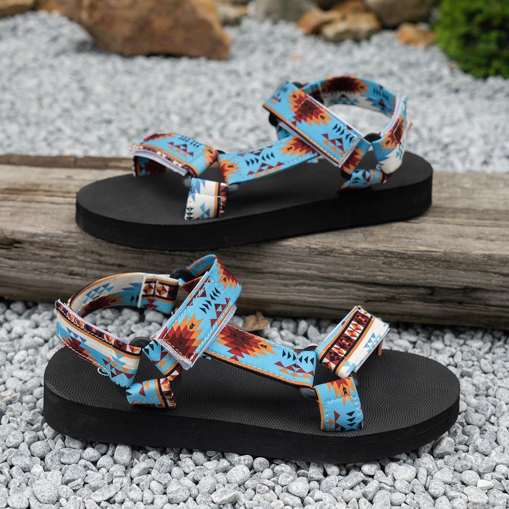 Fashion Women Sandals New Summer Flat Beach Shoes for Women Outdoor All-match Casual Sandals Large Size Women Sandals Sandalias De Mujer
