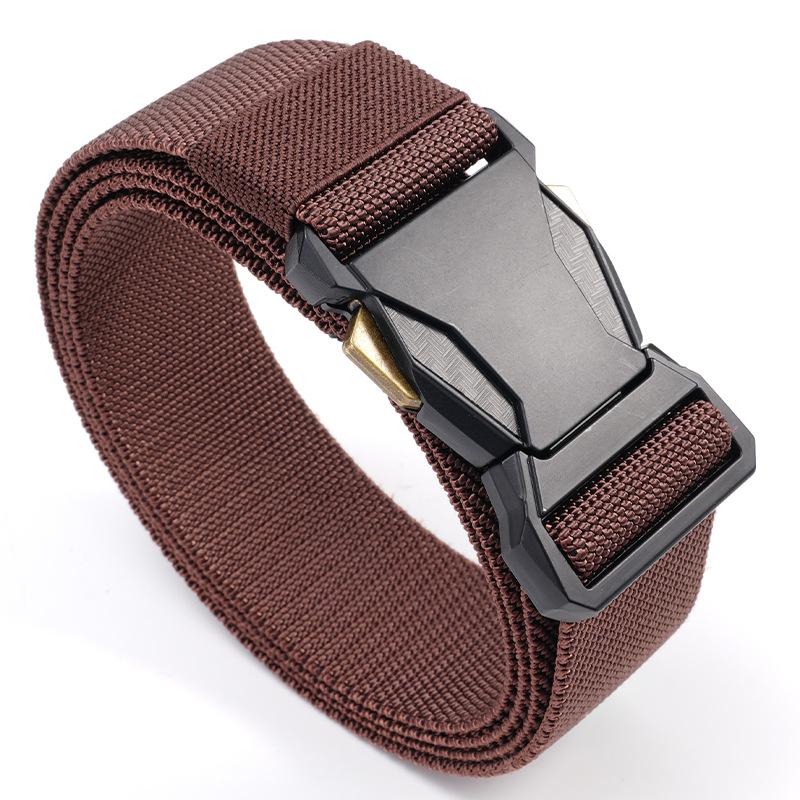 Мужской нейлоновый ремень пара пуговиц плетеный ремень уличный тактический военный тренировочный ремень мужской