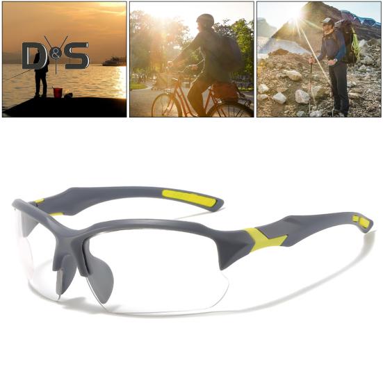 Бифокальные поляризованные солнцезащитные очки для велоспорта с защитой от ультрафиолета, антибликовым покрытием, устойчивым к царапинам, регулируемыми дужками, защитным шнуром, очками для занятий спортом на открытом воздухе