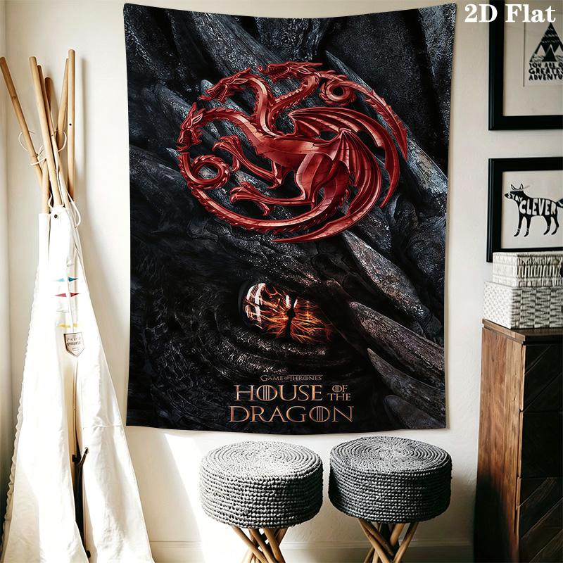 House Dragon Royal Saga Bedding 1 Duvet Cover 2 Pillowcase Without Core Duvet Cover And Pillowcase Soft And Comfortable Bedding Set Bedding