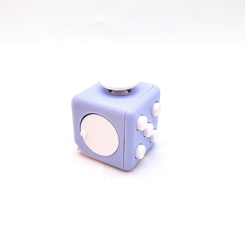 Six-Sided Finger Exercise Rubik's Cube: Hot Decompression Dice Toy