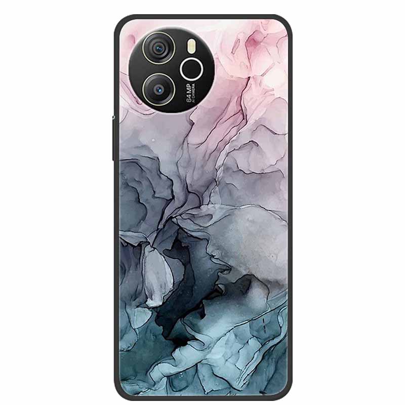 Чехол для Blackview Shark 8, мягкий силиконовый задний чехол из ТПУ для телефона Blackview Shark8, мраморная окраска, цветной бампер, новый чехол Capa