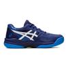 Asics Детские кроссовки Gel Game 8 GS Dive Blue белые 1044A025-407