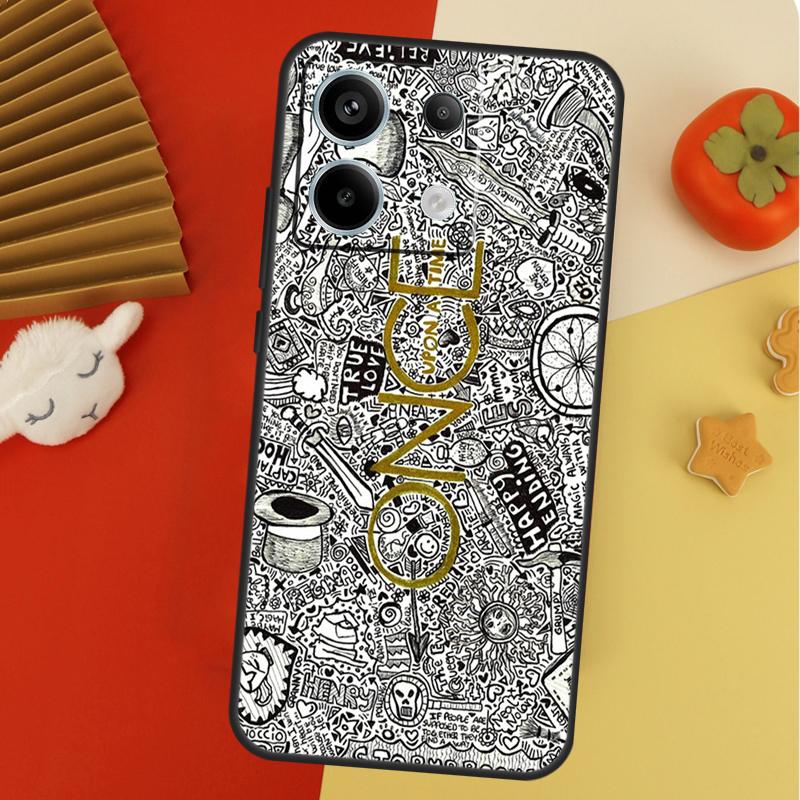 Once Upon A Time Case For Xiaomi Redmi 12C 13C 14C 10C Redmi Note 14 Pro 13 12 11 9 10 9S 10S 11S 12S Cover