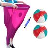 Creative Granny Pants Yard Game Set Funny Exercise Giant Outdoor Tossing Game Soft with Bouncy Balls and Air Pump
