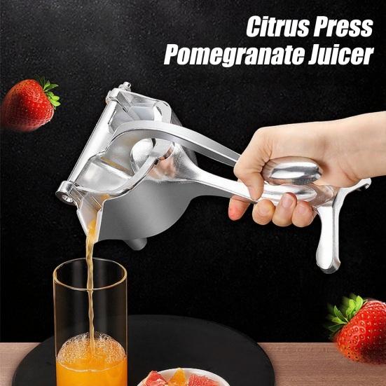 Manual Juicer Aluminum Alloy Citrus Press Easy Squeeze Juice Extraction Kitchen Fruit Squeezer Hand Press Juicer