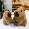 Lovely Capybara Plush Toys Kawaii Capibara Plushie Pillow Stuffed Soft Animal Doll Capybara Toy Pendant Toy Gift