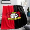 1pc Bayer 04 Leverkusen Print Flannel Blanket, High quality Comfortable for All Seasons, Home Decor, Warmth and Comfort, Perfect for Christmas Gifts14