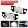 12V Car License Light Waterproof Rear Tail LED Replacement License Plate Light for Ford Focus