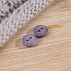 Solid Wood Shirt Button Shirt Wooden Button Children Baby Clothes Cardigan Shirt Decorative Round Buttons