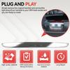 Car Chrome Tailgate Hatch Trunk Handle Grip Auto Replacement Fits For-BMW Mini Cooper R55 R56 R57 R58 R59 2007-2014 51132753603