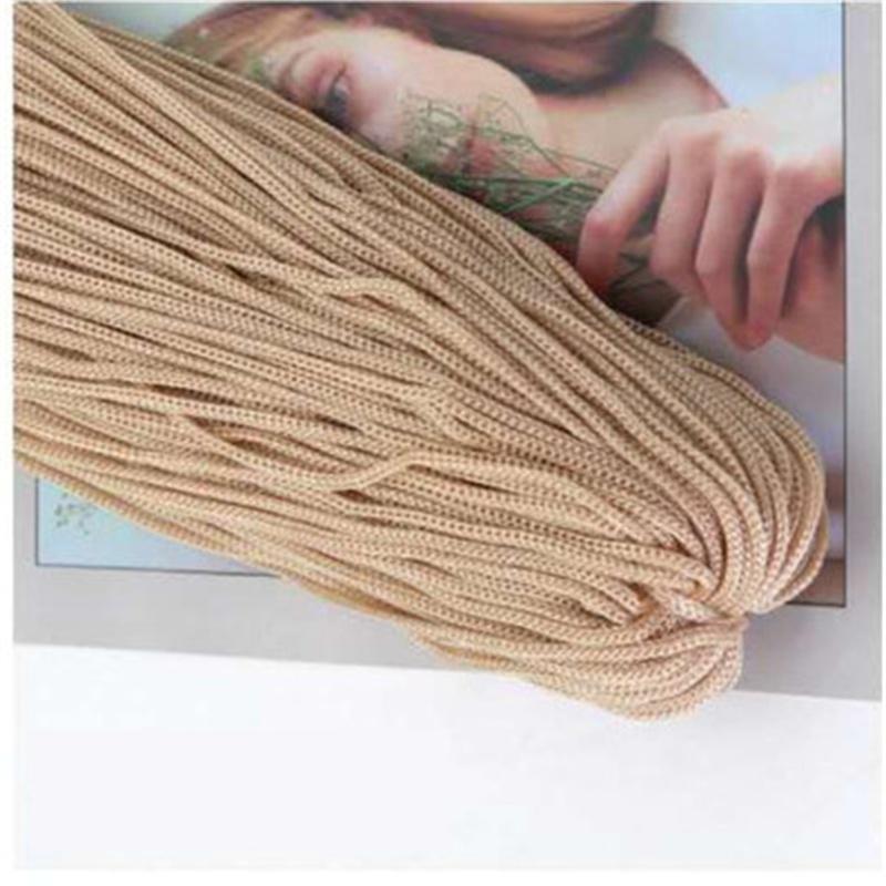 Легкое тело Кристалл средней толщины Шляпная нить Вязаная вручную весенне-летняя хрустальная нить Шерстяная нить Полая нить Подушка для вязания крючком