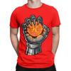 Mechanical Gauntlet Holding Solar Core Fantasy Vector Novelty Graphic 100 Cotton Tshirt Armored Core Tops Tees For Unisex