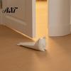 Decorative Door Wedge 3D Printed Lying Cat Doorstop, Kitten Stopper Wedge, Durable Anti-slip Floor Carpet Doorstop for Home Living Room Bedroom