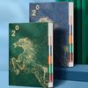 Portable Planner Journal Year of the Horse Academic Notebook 2026 A5 Annual Yearly Planner  Office