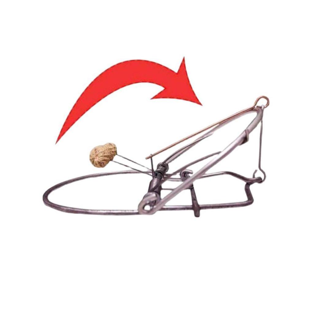 Автоматическая высокоэффективная железная мышеловка с мощным зажимом и сильным захватом для мышей и крыс