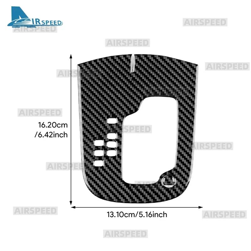 Real Soft Carbon Fiber Trim Sticker LHD For Renault Fluence 2009 2010 2011 2012 2013 2014 Automatic Car Gear Shift Panel Panel