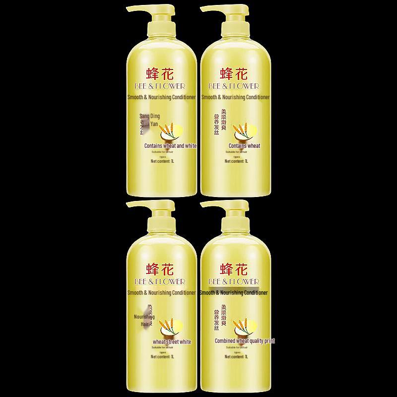 BEE&FLOWER Nourishing Conditioner for Dry Frizzy Hair with Wheat Protein