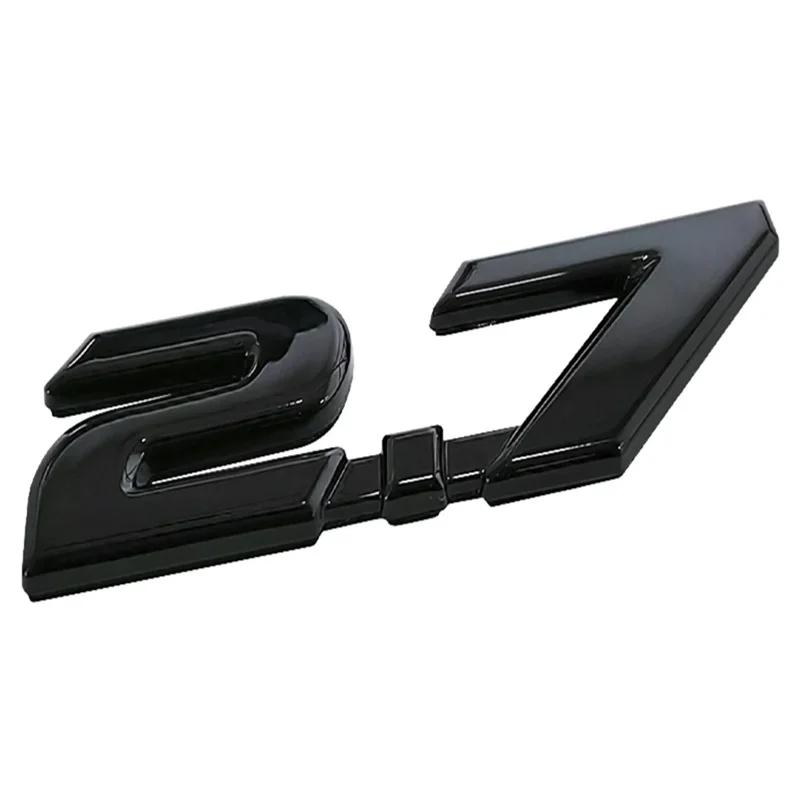 ABS Car Body Sticker Rear Trunk Badge for Toyota 2.7 2.8 Logo Yaris Corolla 4Runner Avalon Avensis Aygo Auris Accessories EZ4