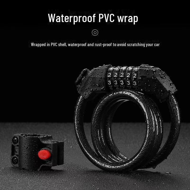 Велосипедный замок из сплава: Противоугонный парольный замок для электрических, горных и шоссейных велосипедов