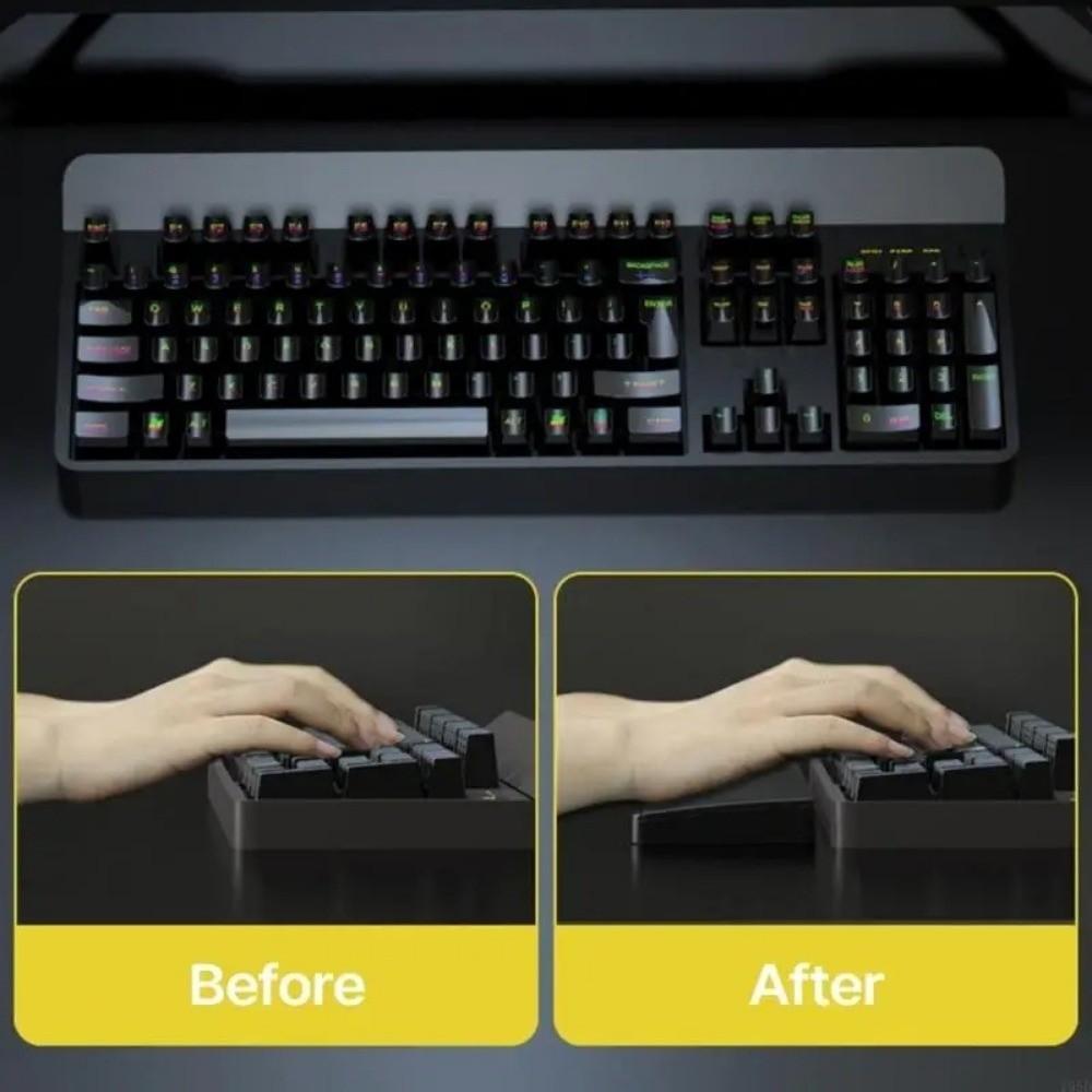 Storage Space Ergonomic Hand Support Soft Keyboard Wrist Rest Gamers Wrist Rest Pad Office Work