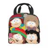Телешоу Southpark 2025 Термоизолированная сумка-ланч для работы Портативный ланч-бокс Термосумка Ланч-боксы