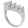 Ring Pt900Platinum/diamond #5.8(US Size) 5.5g Women Used