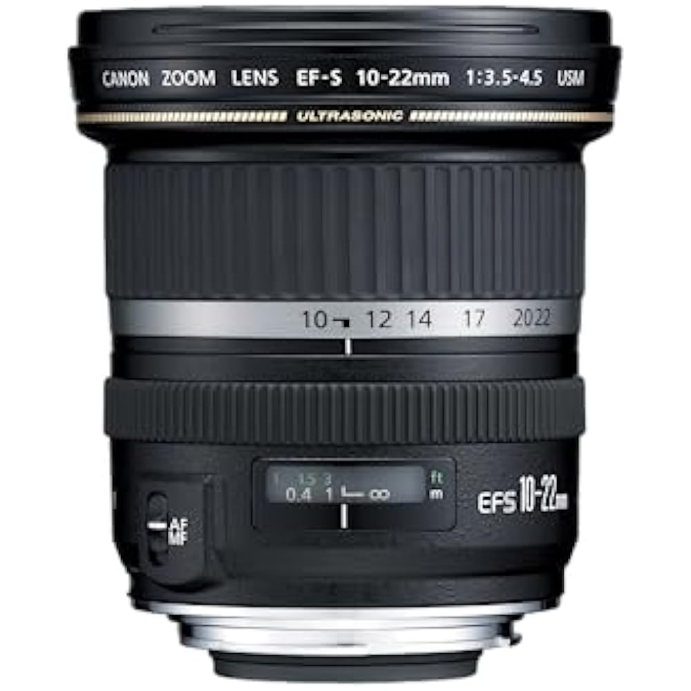 Широкоугольный зум-объектив Canon EF-S10-22mm F3.5-4.5 USM, совместимый с APS-C
