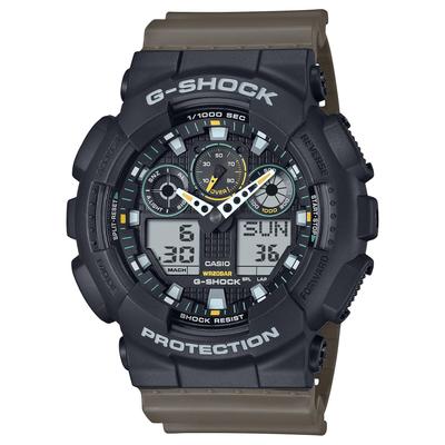 Часы CASIO зарубежная модель GA-100TU-1A3 мужские [предмет]