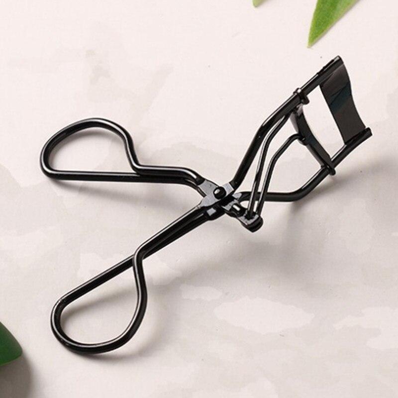1PC Black/Silver White Curl Eyelash Curler Stainless Steel Eyelash Cosmetic Makeup Eyelash Curler Curling Eyelashes Tool
