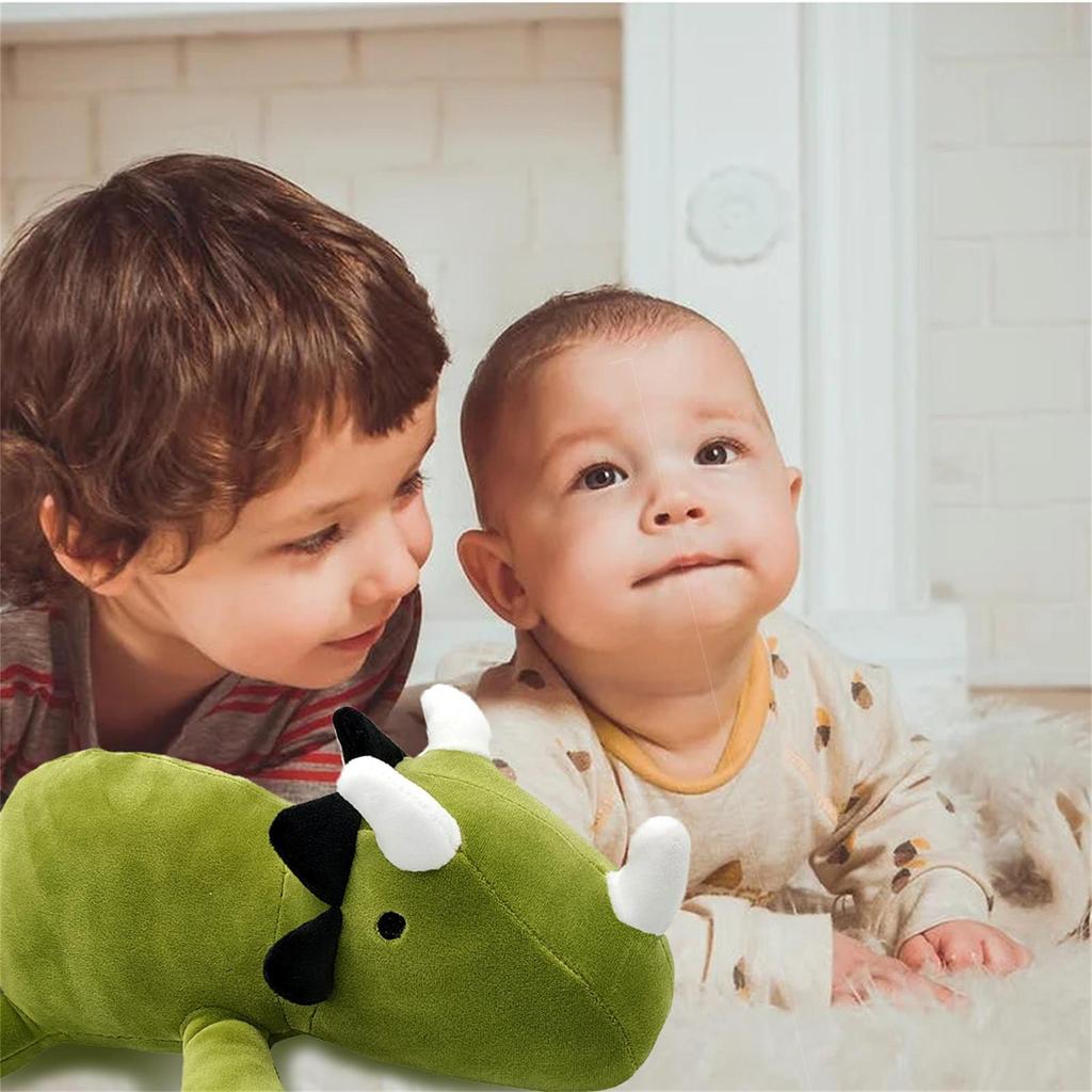 Динозавр утяжеленный плюш, динозавр утяжеленный плюшевый диванная подушка, милый динозавр мягкие игрушки кукла 13.78 дюймов