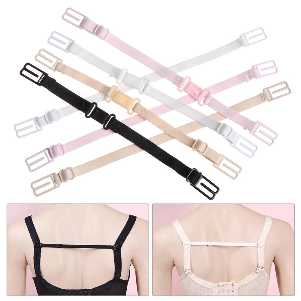 Non Slip Women Detachable Bra Strap Holder Back Clip Skid-proof Buckle Shoulder Straps
