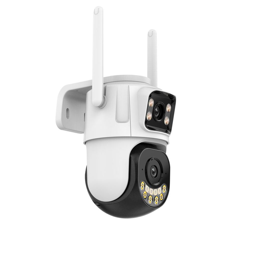 Icsee HD камера безопасности для дома с двумя объективами, 5G WiFi
