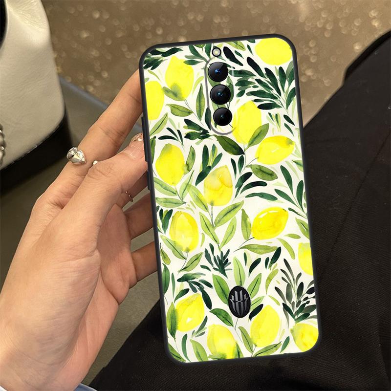 Чехол для телефона Lemon Fruit для Nubia Red Magic 8 8S Pro Plus 6S 7S 6 7 Pro 6R 5G 5S задняя крышка Shell