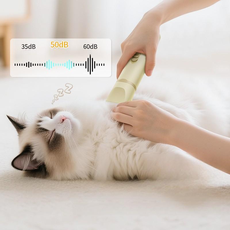 Триммер для шерсти животных Bass Pet Shaver Безопасная машинка для стрижки кошек и собак Машинка для стрижки собак Электрический триммер-фэйдер Инструменты для ухода за шерстью собак