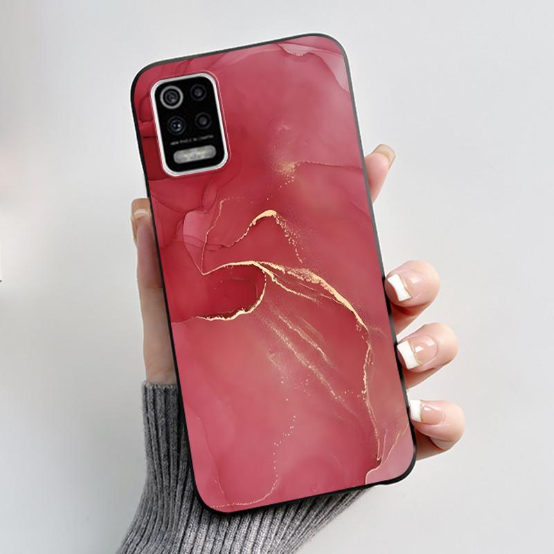 Чехол для телефона LG K52 Q52 K62, роскошный, милый, с рисунком кролика, любовь, смешной, ультратонкий, тонкий, мягкий, черный, ТПУ, силиконовый, защитная задняя крышка