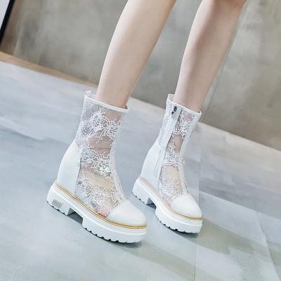 2024 Новые летние тонкие дышащие сандалии с открытой пяткой и универсальной модной сетчатой обувью для детей