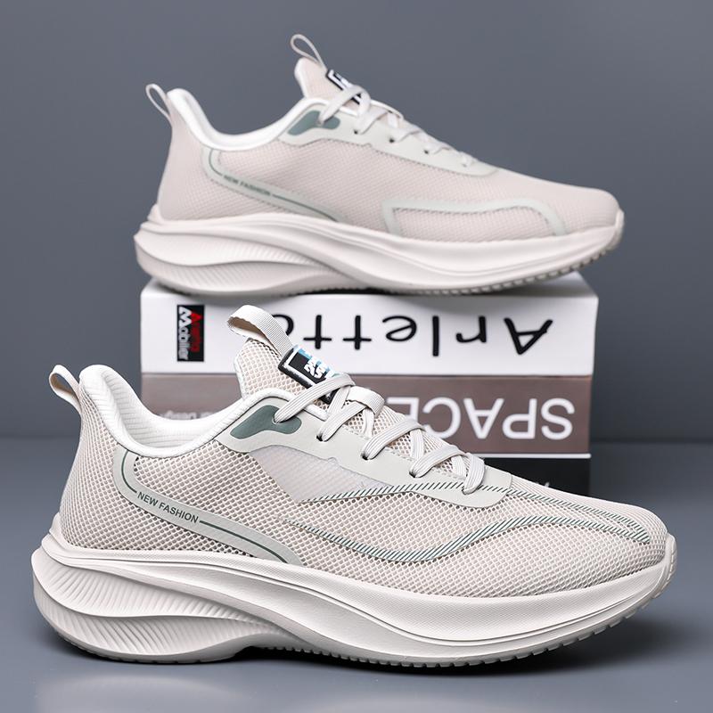 Модная мужская спортивная обувь Легкая дышащая износостойкая нескользящая сетчатая обувь Удобная модная обувь для бега для мужчин