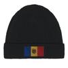 Bonnet Drapeau Moldavie En Noir