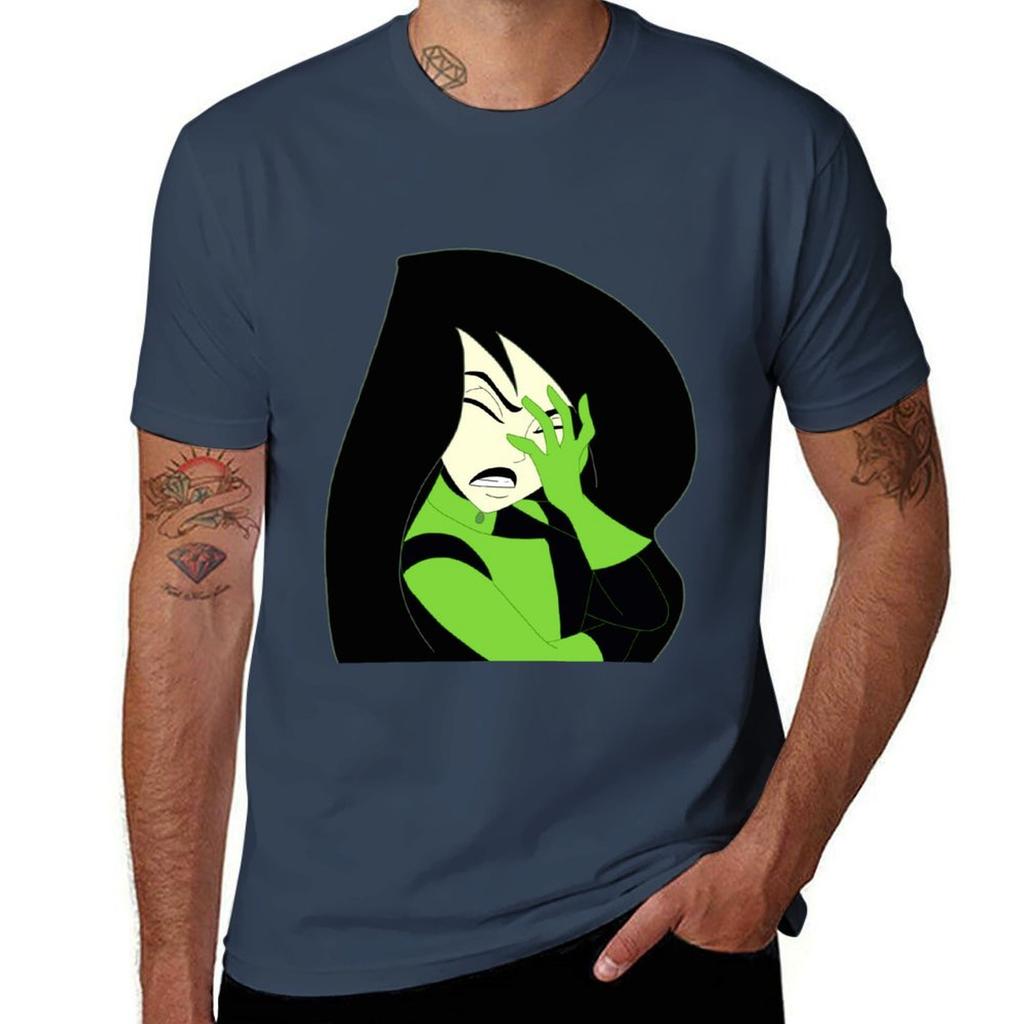 Shego- Facepalm T-shirt Man Tshirt Man T Shirt Heavy Cotton T Shirt For Man 100 Percent Cotton T-shirt