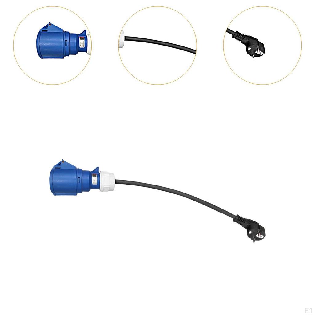 Портативное зарядное устройство EV Plug to Cee Professional Автомобильный зарядный кабель-конвертер