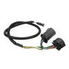 3.6ft 4Pin Trailer Wiring Harness Extension VehicleSide Truck Bed with 7Pin Connector US Type