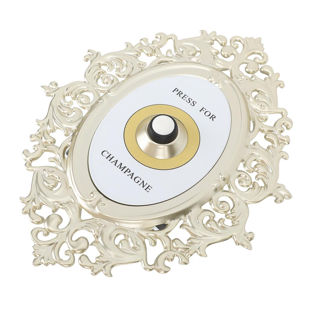 Декоративная кнопка дверного звонка в стиле шампанского, европейский стиль, винтажный декор, декоративная табличка