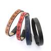 Alloy Handmade Leather Bracelet Men Printed Anchor Braslet Magnet Clasp Vintage Sports Wrist Guard Jewelry Gift Homme Pulsera
