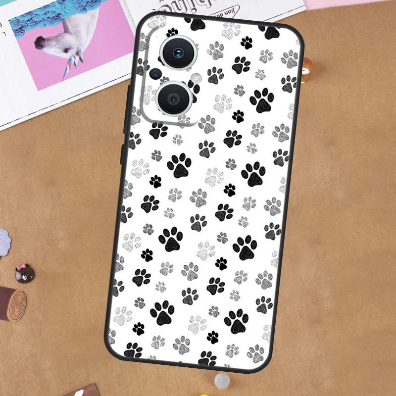 Лапки Кошки Собаки Для OPPO Reno 12 13 14 11 10 Pro 14F 13F 12F 11F 7 8 Lite 8T OPPO Find X9 X5 X6 X8 Pro Чехол