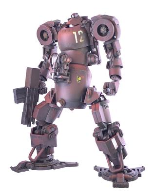 Cabico Camp Riesen Mars Humanoid Heavy Machinery Series III Humanoid Heavy Machinery Late Production Red Scale Height 14 см Пластиковая модель Тип/Оксид