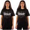 Черная новая футболка с логотипом Slipknot (Звезда)